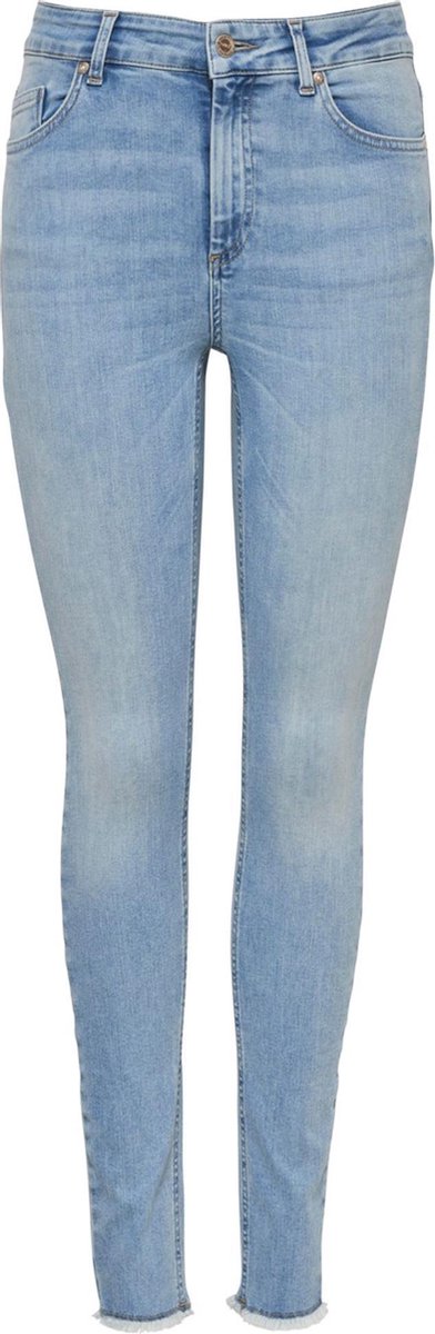 Onlblush Mid Sk Ank Raw Jns Rea306 15164319 Light Blue Denim