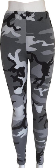 Hoogwaardige Dames Leger Legging | Fashion Legging | Grijs - L/XL