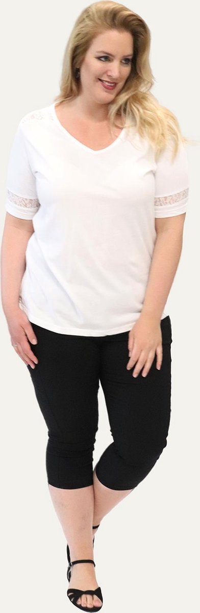 Shirt ALBERTA Zhenzi kant details