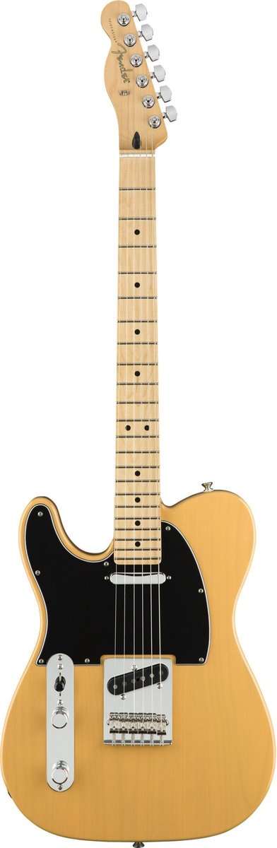 Player Telecaster Lefthand MN Butterscotch Blonde