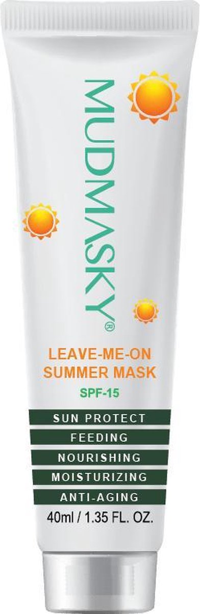 1+1 MUDMASKY - Leave-me-on Summer Mask SPF15