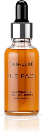 Tan-luxe The Face Illuminating Self-tan Drops Serum Light / Medium 30ml
