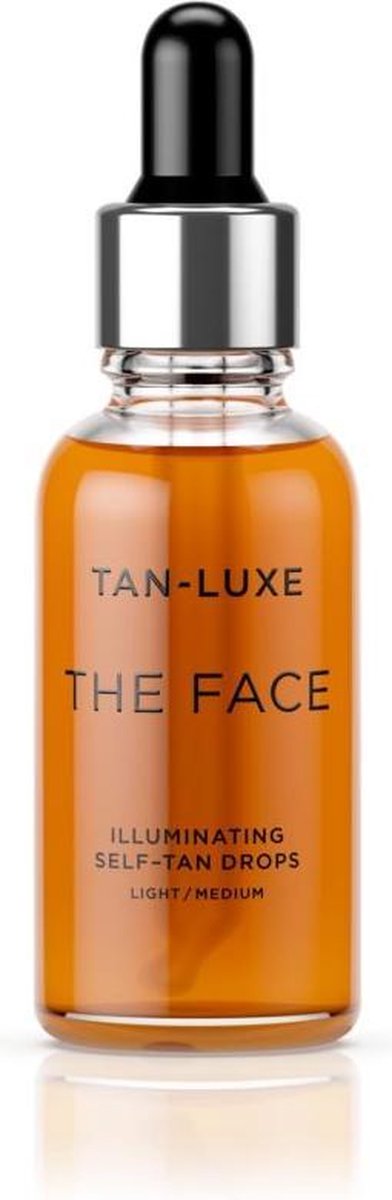 Tan-luxe The Face Illuminating Self-tan Drops Serum Light / Medium 30ml