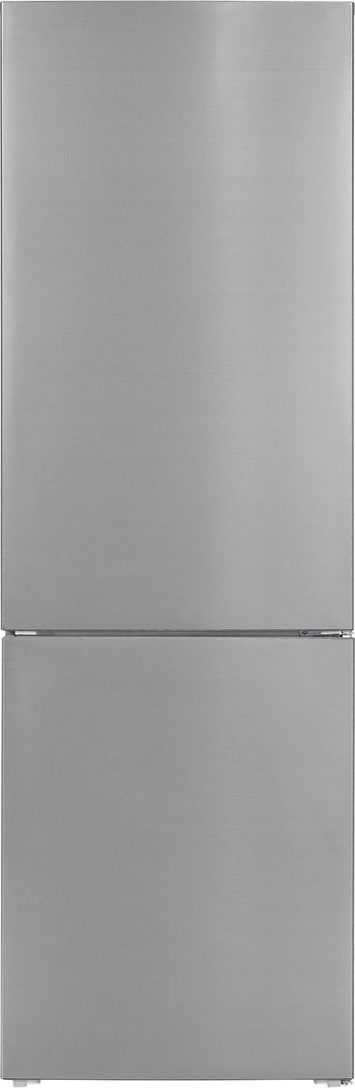 Exquisit KGC320-90-040D - koel- en vriescombinatie - RVS