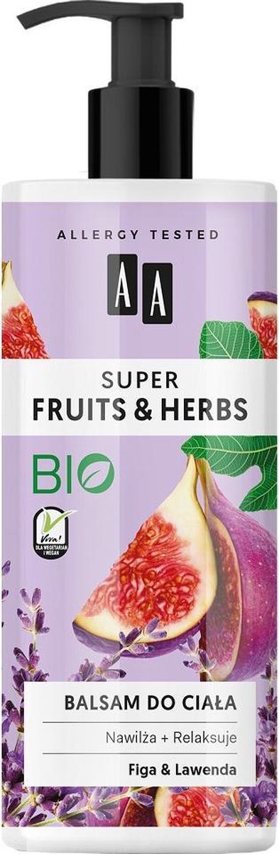 Aa Super Fruits & Herbs Balsam Do Cia?a Figa I Lawenda 500ml (w)