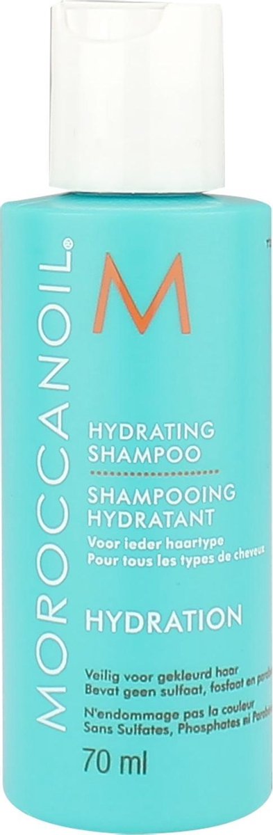 Moroccanoil Hydrating Shampoo-70 ml - Normale shampoo vrouwen - Voor Alle haartypes