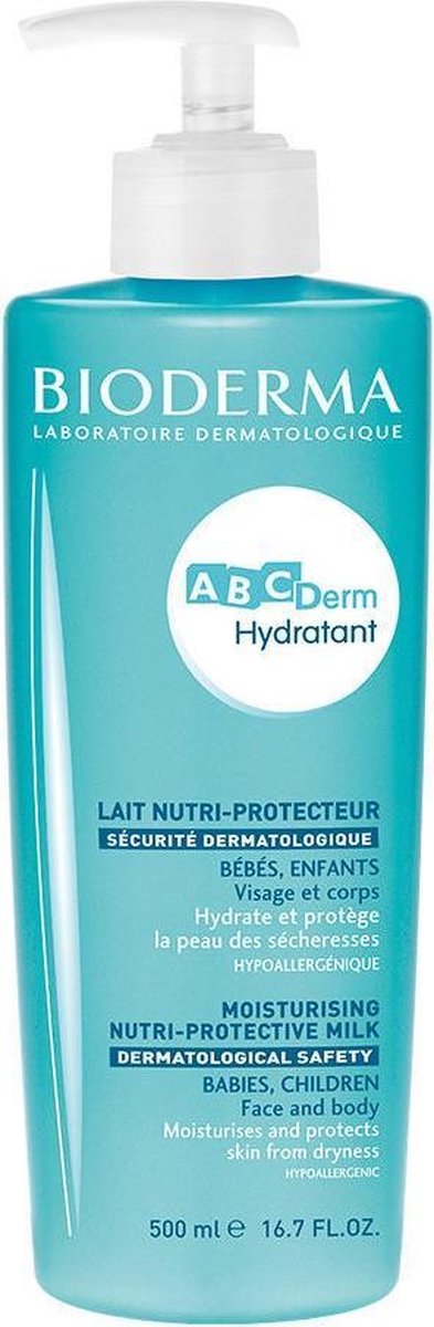 Bioderma ABCDerm moisturizing cream - Body & Face Milk - 500ml