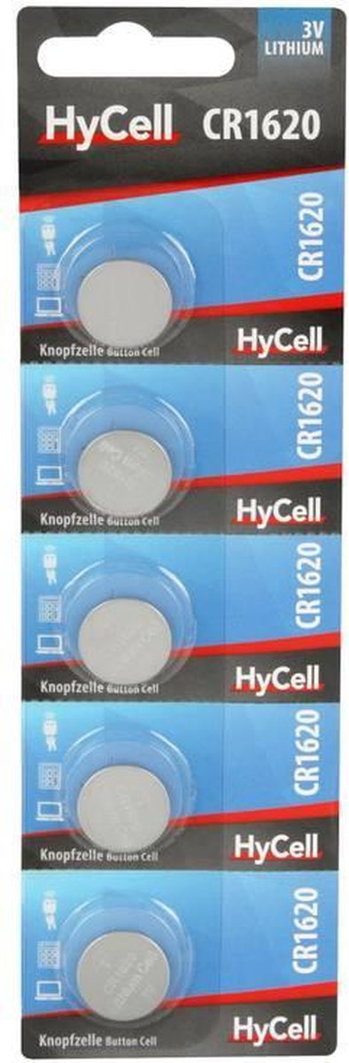 HyCell CR1616 Button cell CR1616 Lithium 3 V 5 pc(s)