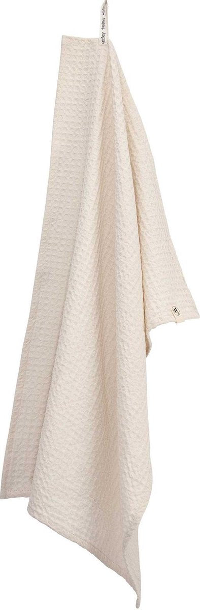 Walra voordeelset - Keukendoek Blocks - Set van 8 - Kiezel