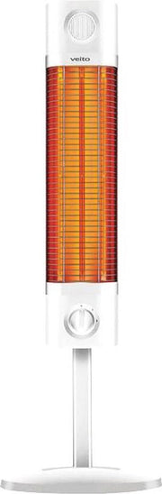 Veito CH1800 XE - Wit - Energiezuinige hoge capaciteit Carbon Infrarood verwarming / Terrasverwarming / Infraroodverwarming / Bijverwarming / Energiezuinig / Hoge capaciteit / Carbon Infrarood verwarming / Veranda verwarming
