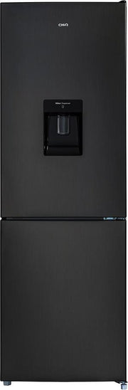 CHiQ FBM228NE4D - Koel-vriescombinatie - Waterdispenser - Donker RVS