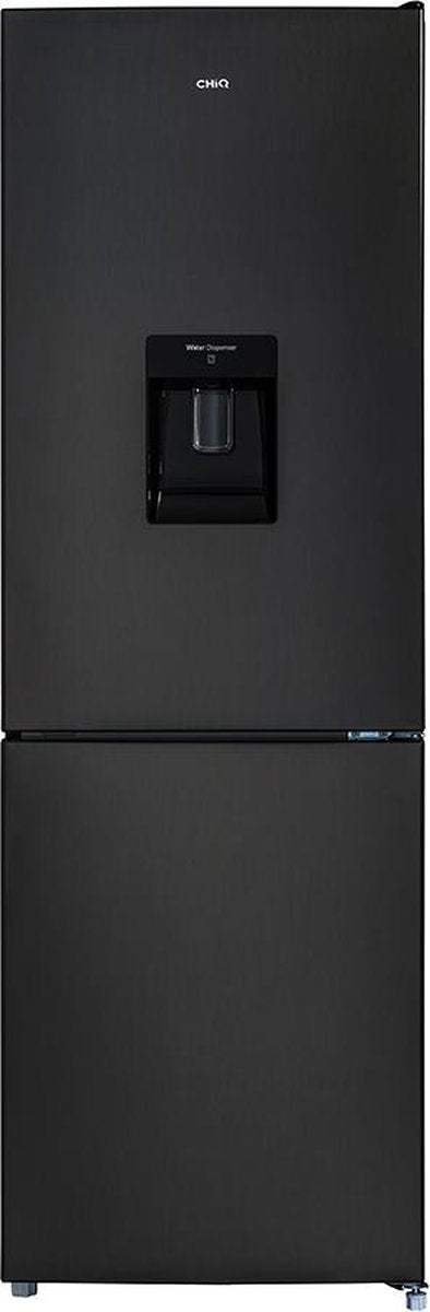 CHiQ FBM228NE4D - Koel-vriescombinatie - Waterdispenser - Donker RVS