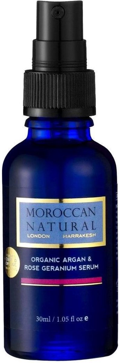 Moroccan Natural Organic Argan & Rose Geranium