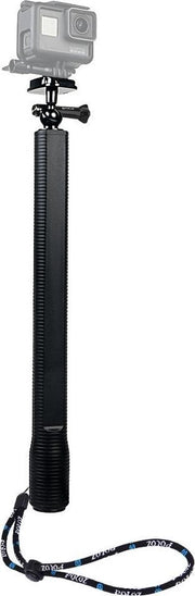 PULUZ Waterdichte aluminium uitschuifbare handheld Selfie Stick Monopod met Quick Release Base & Long Screw & Lanyard voor DJI Osmo Action