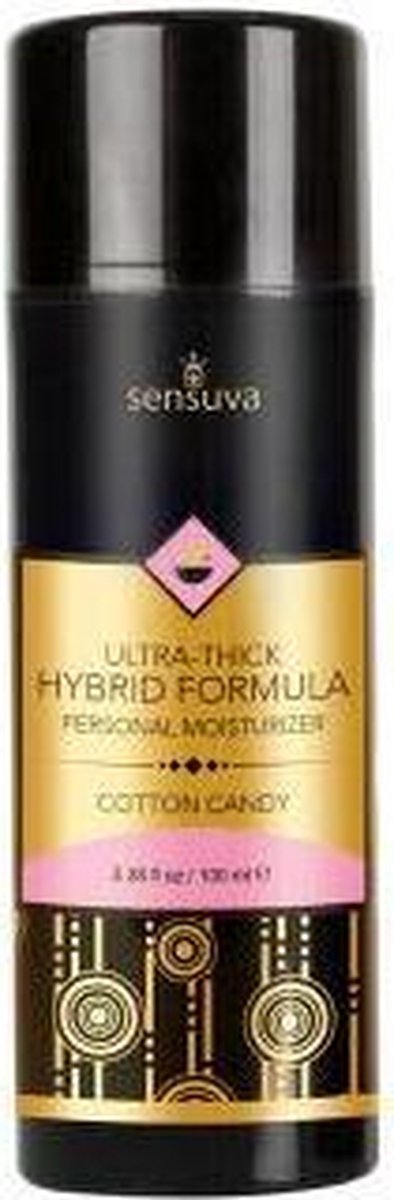 Sensuva Hybrid Ultra Dik Glijmiddel Op Waterbasis - Cotton Candy - Drogisterij - Glijmiddel - Transparant - Discreet verpakt en bezorgd