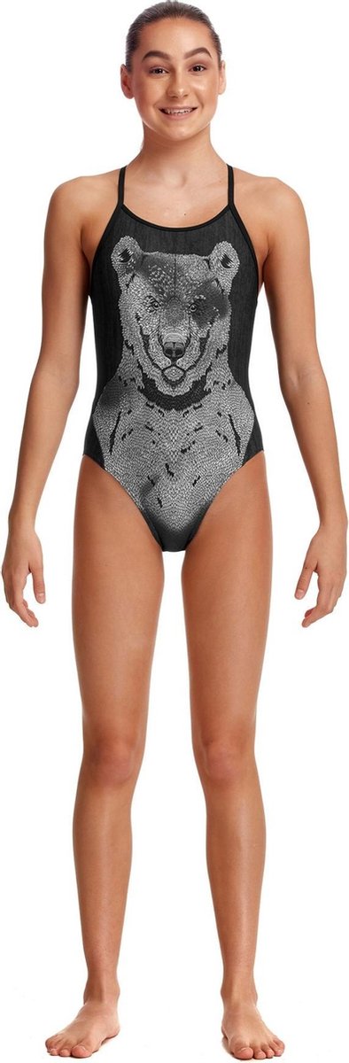 Bear Bum Girls Diamond back one piece - Meisjes | Funkita
