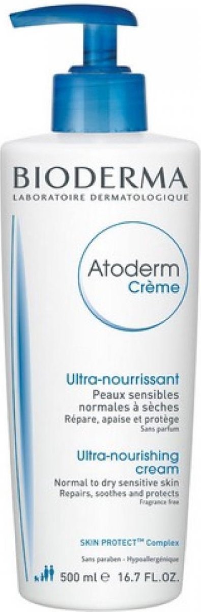 Bioderma - Voedende Gezichtscrème Atoderm Bioderma - Unisex - 1000 ml