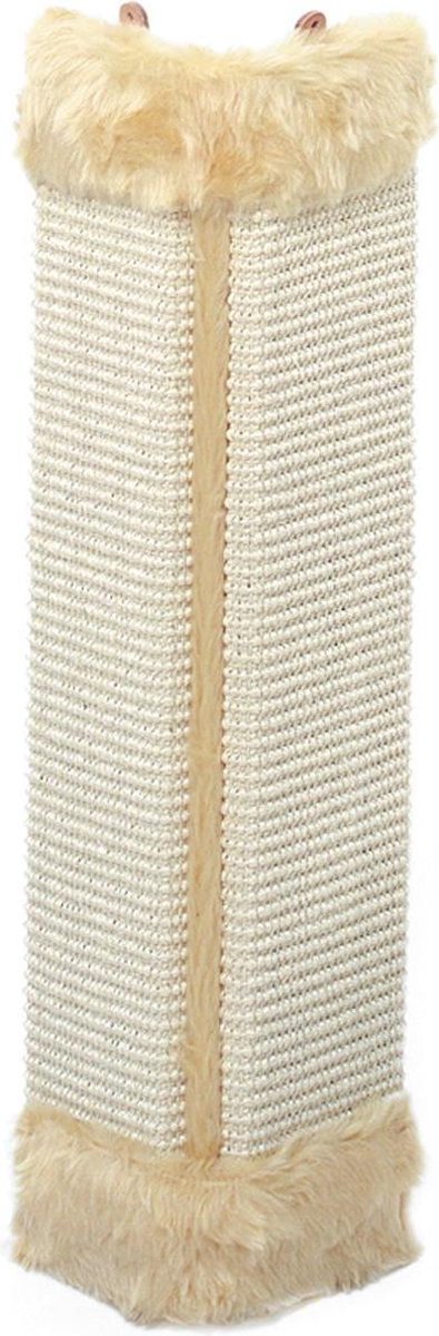 Krabplank Sisal Hoek - Beige - 51 x 24 x 2.5 cm