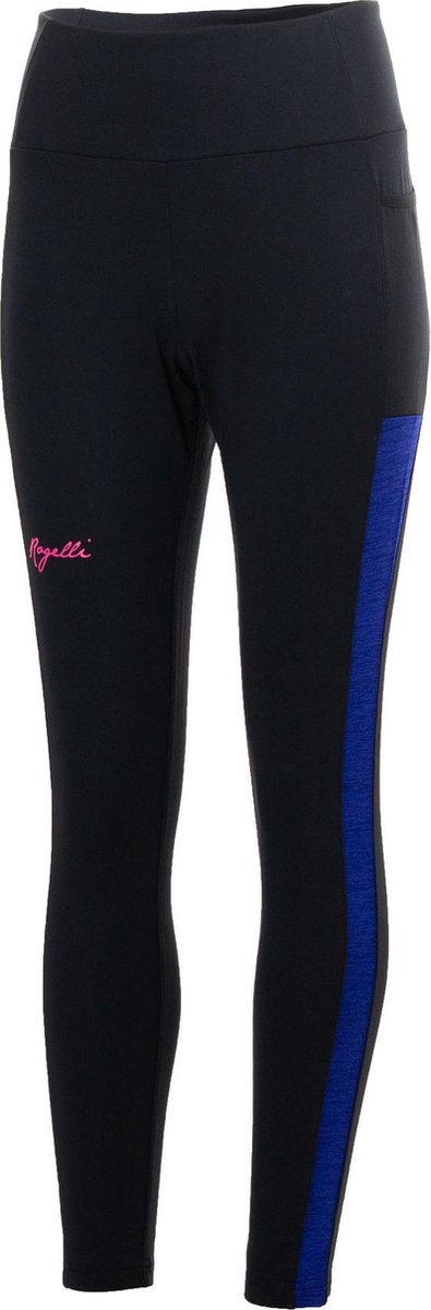 Rogelli Rogelli Cosmic Hardlooptight  Sportbroek - Maat S  - Vrouwen - Zwart/Blauw/Roze
