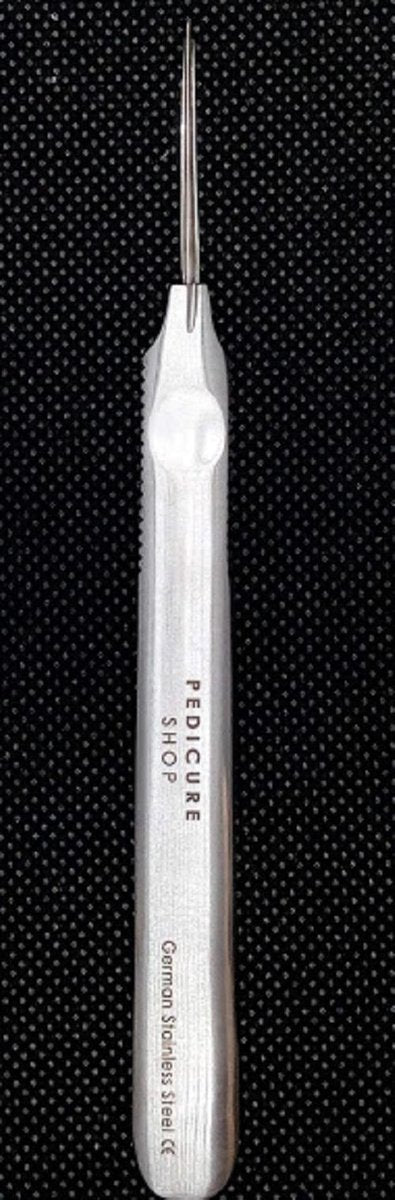 Holle Beitel - 1 mm - 14 cm - reinigen nagelwallen - verwijderen eeltpit / likdoorn - professioneel