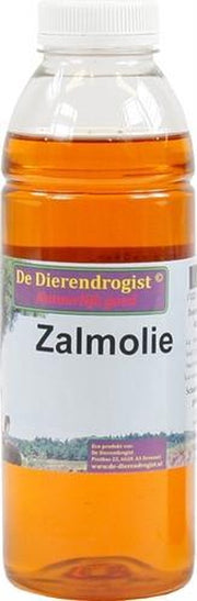 Dierendrogist zalmolie - 500ml - 1 stuks