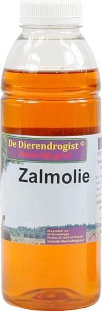 Dierendrogist zalmolie - 500ml - 1 stuks