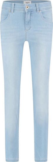 Angels Dames Jeans Skinny Licht Blauw Used maat 40