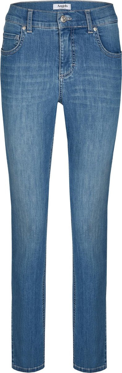 Angels Dames Jeans Skinny Midden Blauw Used maat 42
