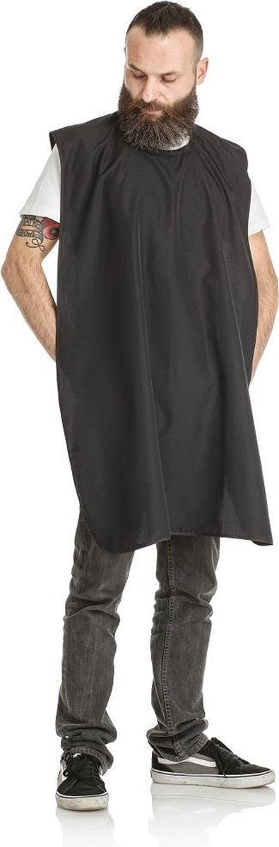 HBT Baard Kapmantel - Soul Black