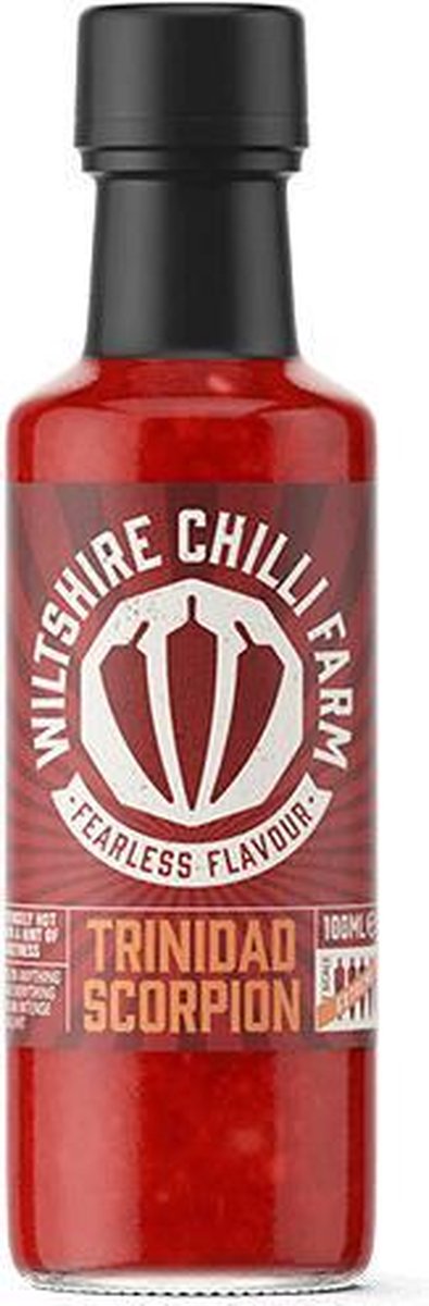 Trinidad Scorpion – AS FEATURED ON HOT ONES (Heat Level 10) - ChilisausBelgium - Wiltshire Chilli Farm