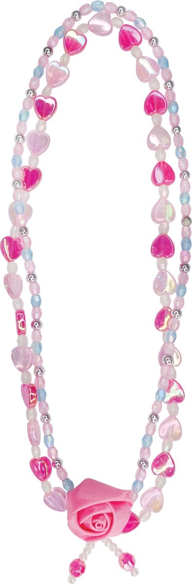 Great Pretenders Rose-alicious Sparkly Necklace