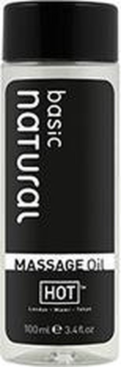 Bundle - HOT - HOT massageolie - Natural Basic met glijmiddel