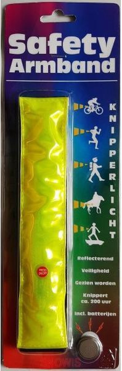 Knipperlicht Armband Safety