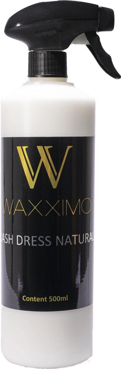 Waxximo Dash Dress Natural - Auto Interieur reiniger - Cockpitspray auto - cockpit reiniger - Dashboard schoonmaken