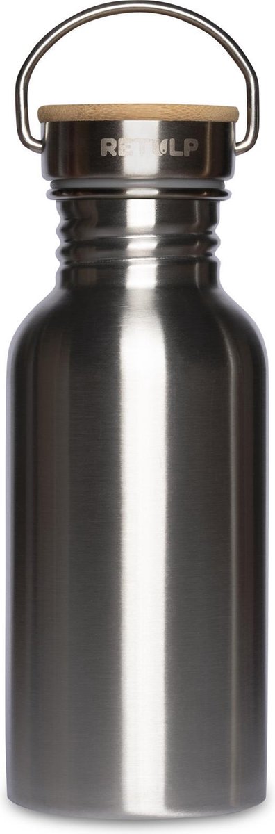 Retulp Urban – Drinkfles – 500ML – RVS – Zilver