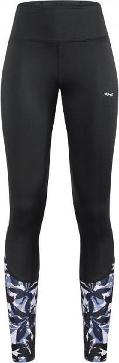 Röhnisch Sportlegging Vivid Dames Zwart-blauw Maat Xs