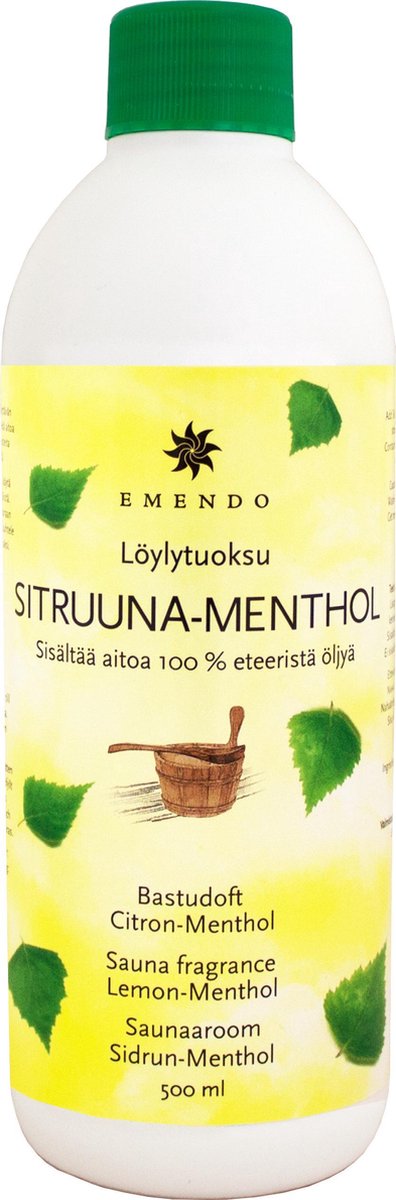 Emendo - Citroen en mentol sauna geur - 500 ml