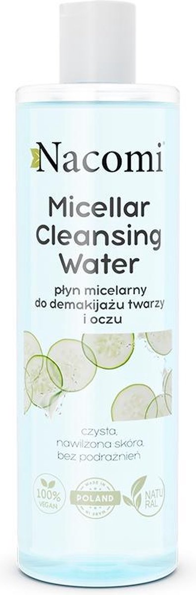 Nacomi Micellar Cleansing Water Met Kalmerende Werking 400ml.