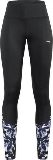 Röhnisch Sportlegging Vivid Dames Zwart-blauw Maat 3xl