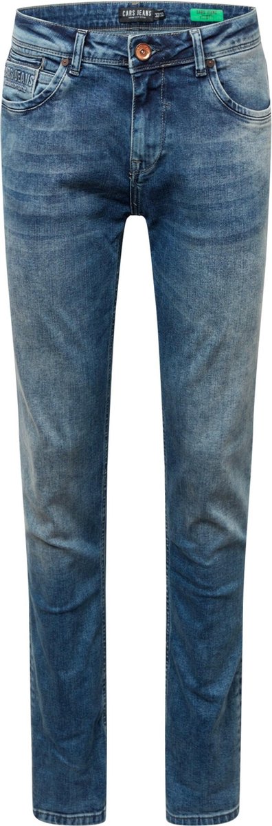 Cars Jeans  Jeans - Blast-New Stone  Blauw (Maat: 33/32)