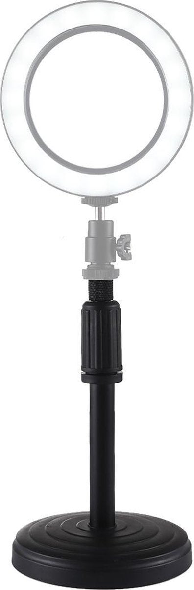 PULUZ Desktop-houder met ronde basis voor LED-ring videolamp