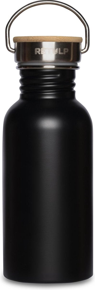Retulp Urban – Drinkfles – 500ML – Night Black – Zwart