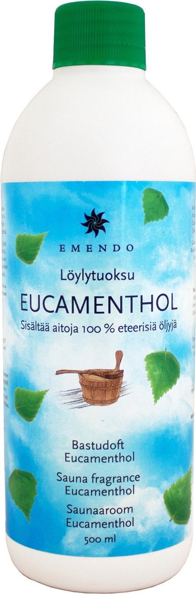 "Eucamenthol" opgiet eucalyptus en menthol kristallen