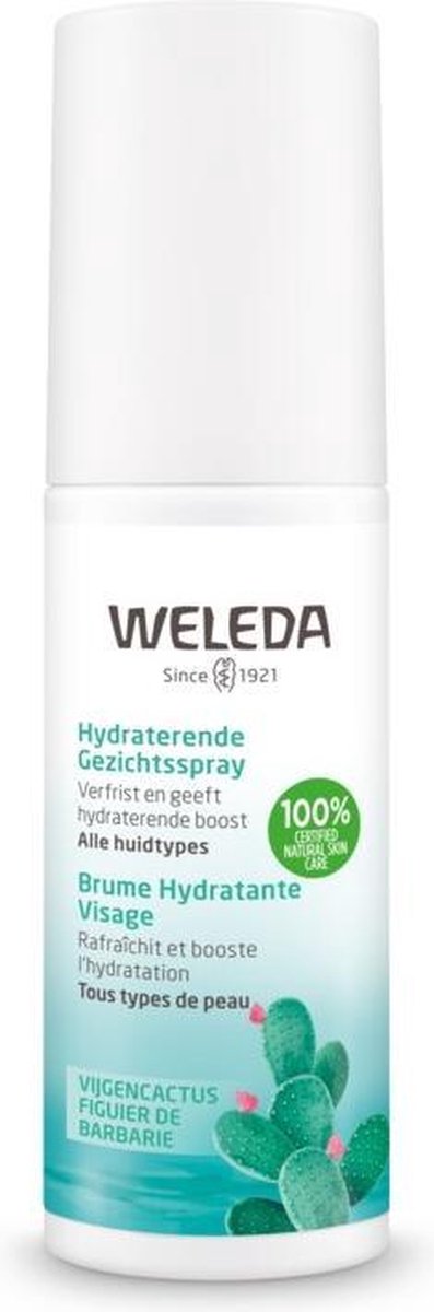 Weleda 6444CH vochtinbrengende crème gezicht Vrouwen Vloeistof