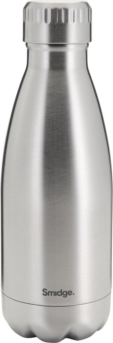 Smidge Thermosfles On The Go 325 Ml Rvs Zilver
