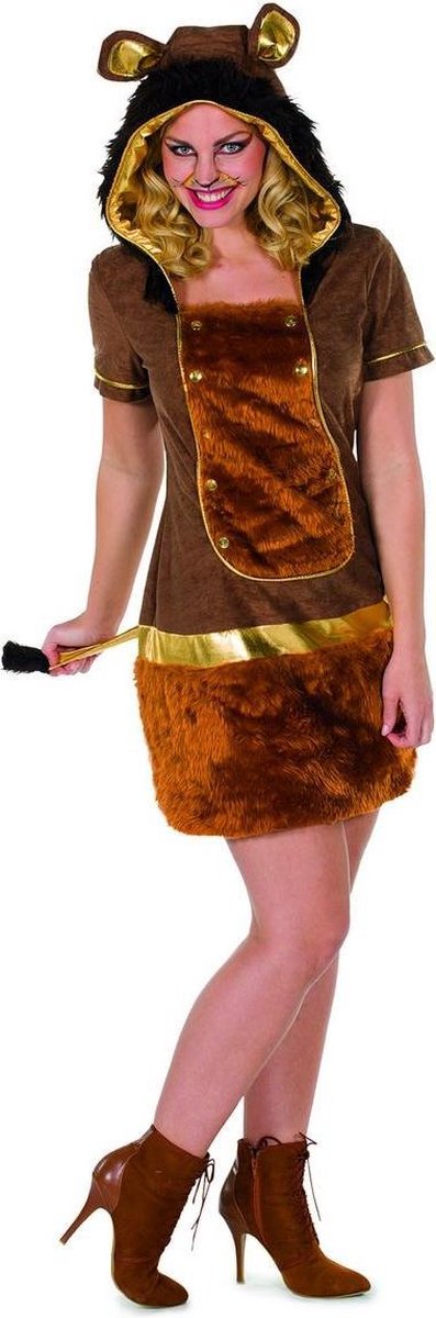 Feestbeest.nl Leeuw Bruin/Goud