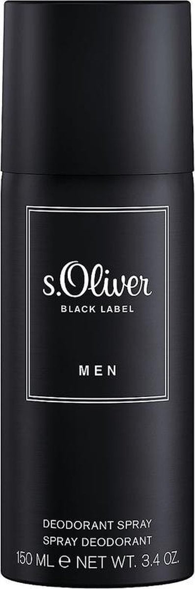 s. Oliver Black Label Men Deodorant Spray 150 ml