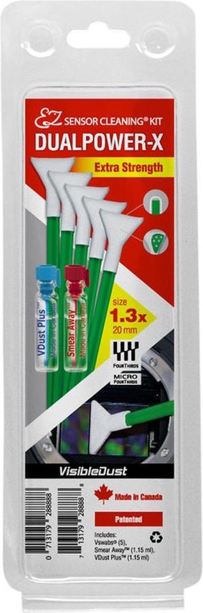 VisibleDust DualPower ExtraStrong Cleaningkit 1.3x