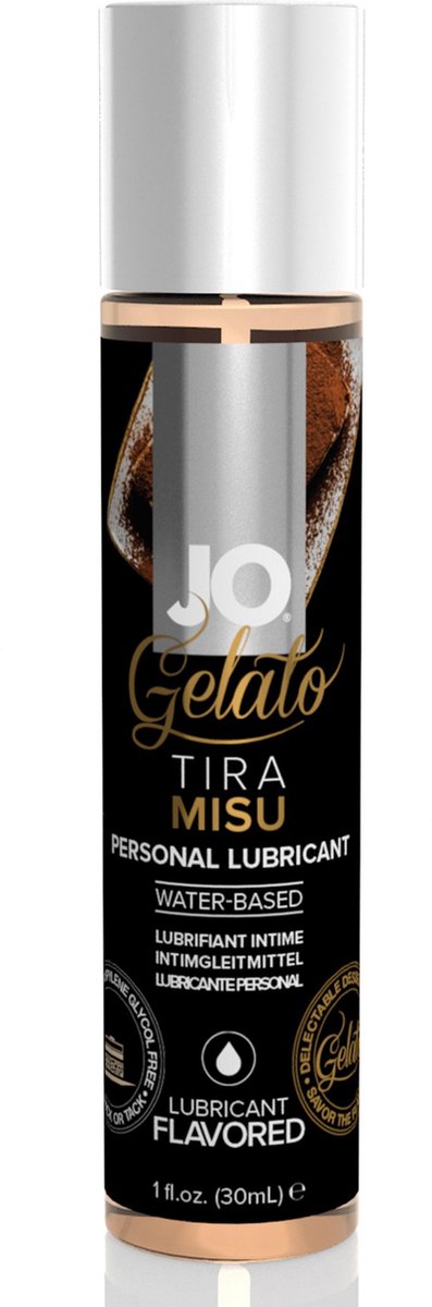 JO Gelato Eetbare Glijmiddel op Waterbasis - Tiramisu - 60 ml
