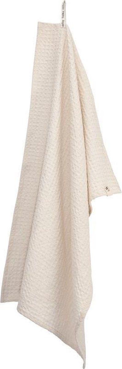 Walra Keukendoek Blocks - 50x70 - 100% Katoen - Kiezel Grijs